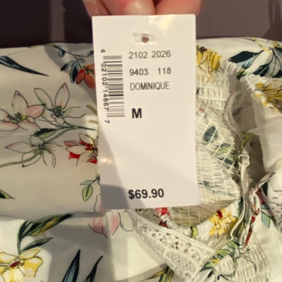 Flower Pattern Halter Dress - Picture 3 of 3